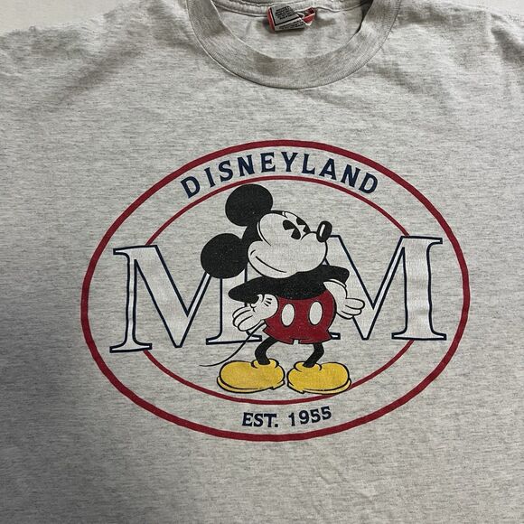 Vintage Disney Designs Adult XL T-Shirt Mickey Mouse Short Sleeve Graphic Tee - Picture 7 of 10